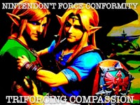 the legend of zelda don't force compatibility triforcing compassion